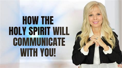 How The Holy Spirit Will Communicate With You Youtube