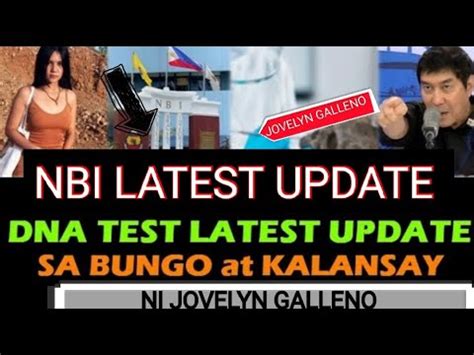 Nbi Latest Update Jovelyn Galleno Latest Update Raffy Tulfo In