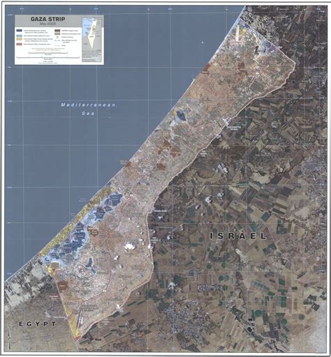 GIS Research and Map Collection: Gaza Strip Maps Available from Ball ...