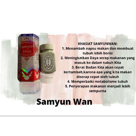 Jual Samyun Wan | Shopee Indonesia