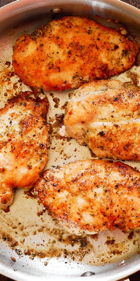 Pan Seared Boneless Skinless Chicken Breast Recipes Foodrecipestory