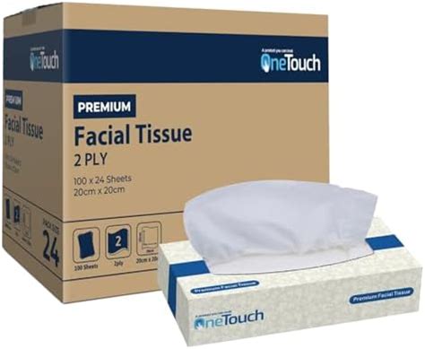 onetouch facial tissue tissue boxes ply soft tissues  everyday