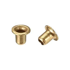 Uxcell Hollow Rivet 2 5mm X 3mm Through Hole Copper Hollow Rivets