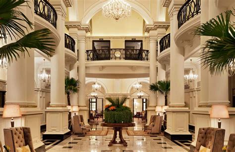 The Luxurious Lobby of Waldorf Astoria Club | DestinAsian