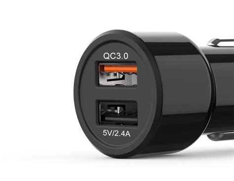 W Universal Doppel Usb Auto Zigarettenanz Nder Ladeger T Quick Charge