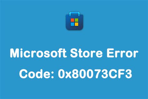 How To Fix Microsoft Store Error Code X Cf Minitool Partition