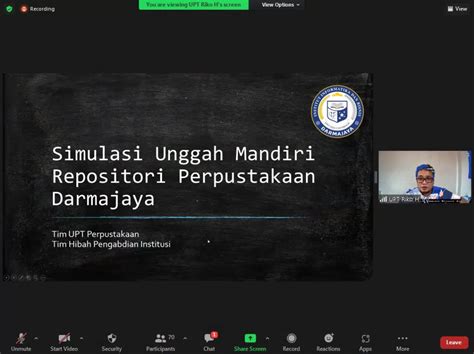 UPT Perpustakaan IIB Darmajaya Tingkatkan Layanan Dengan Sosialisasi