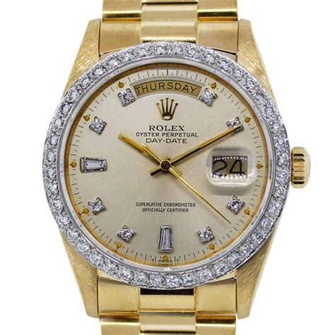 Diamond Bezel Rolex Watches - Diamonds by Raymond Lee