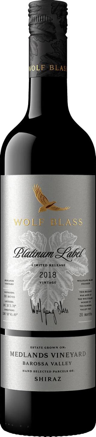 Wolf Blass Platinum Label Medlands Vineyard Shiraz 2018 The Real Review