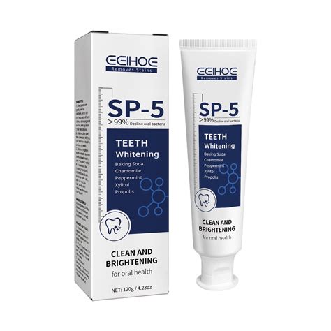 SP 5 Ultra Whitening Probiotic Brightening Toothpaste EELHOE Deep