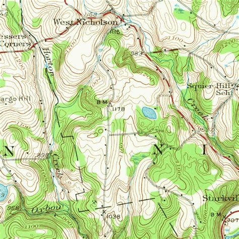 Tunkhannock, PA (1946, 62500-Scale) Map by United States Geological ...