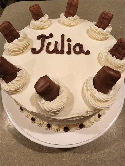 Twix Themed Cake Cake Themed Cakes Desserts