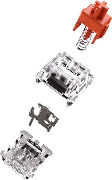Glorious Lubed Mechanical Keyboard Pin Hot Swappable Switches X Linear Fox GLO KB ACC SWT