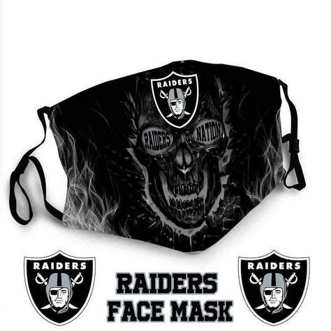 29 Raiders Masks ideas | raiders, oakland raiders, face mask