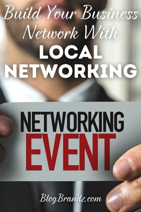 Professional Networking Tips For Local Networking Events