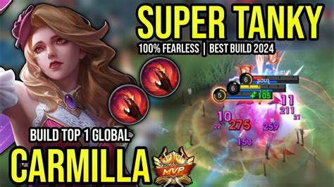 Carmilla Best Build Build Top Global Carmilla Gameplay