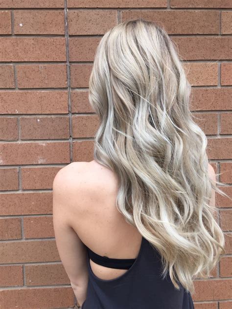 Long Blonde Hairstyles Ashy Blonde Balayage Ashy Blonde Balayage