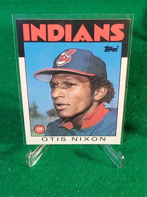 1986 Topps Traded Otis Nixon Cleveland Indians 80T EBay