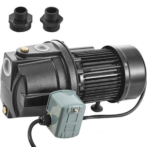 VEVOR 1HP Premium Cast Iron Shallow Well Jet Water Pump 115 Volt 17 6