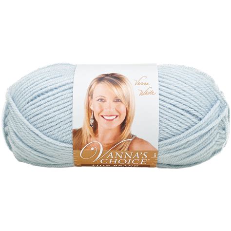 Lion Brand Vannas Choice Yarn Silver Blue