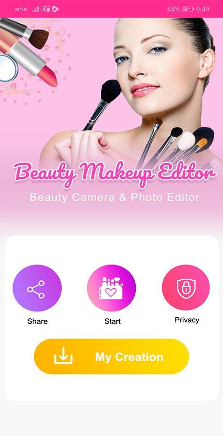 Beauty Makeup Editor- Android Source Code by OWNInfoSoft | Codester