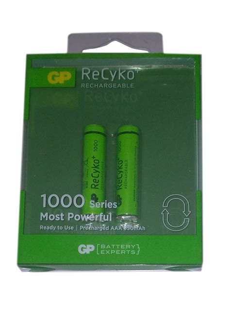 GP ReCyko AAA Rechargeable 950mAH Batteries DPS Photo Studio