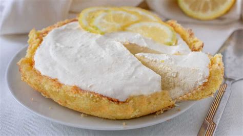 Tarte à la crème de mascarpone au citron fraîche savoureuse et alléchante