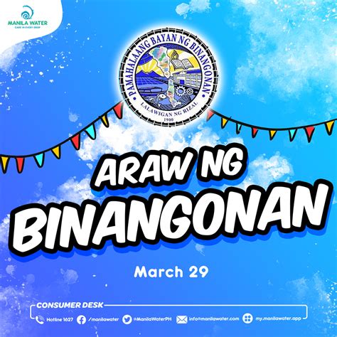 Manila Water On Twitter Bumabati Ang Manila Water Ng Isang Maligayang