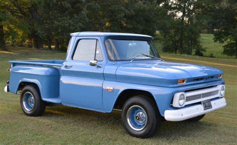 1966 Chevrolet C10 Swb Stepside Pickup Truck V8 Driveshowcollect