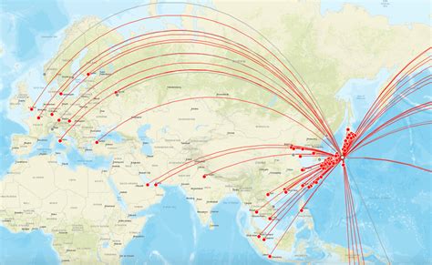 Top 50 airports by number of destinations - Directflights.com