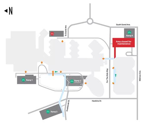 Parking Ramp 4 and skywalk will be partially closed Aug. 18–21 ...