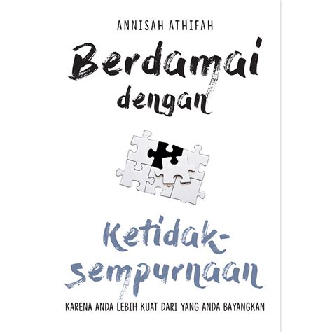 Jual Buku Berdamai Dengan Ketidaksempurnaan Psikologi Corner Shopee