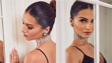 Tara Sutaria Champions Chic Fashion In Black Bodycon Steals Show With