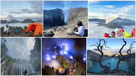 Mount Bromo Camping Waterfall Blue Flame Ijen Crater Tour 4 Days