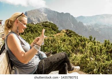 Naked Male Legs On Peak Make Stock Photo Edit Now