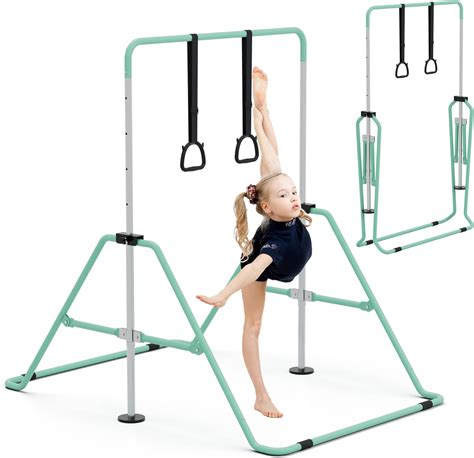 GYMMAGE Barres de gymnastique barre d entraînement junior pour la