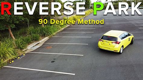 How To Reverse Inside A Parking Spot Using A Degree Method Youtube