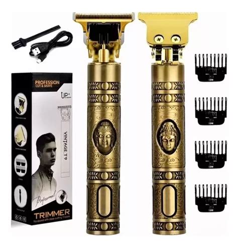 Rasuradora Vintage Maquina Afeitar Cortar Cabello Trimmer Color Dorado