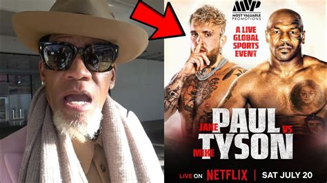 This Is Ridiculous Dl Hughley Goes Off On Mike Tyson Vs Jake Paul