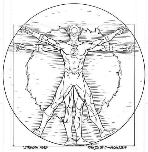 Vitruvian Man Drawing at GetDrawings | Free download