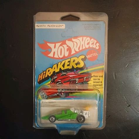 Hot Wheels HI RAKERS Turbo Wedge Green Hong Kong