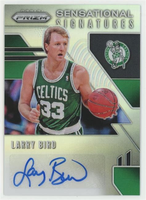 Yahoo Larry Bird Panini Prizm Sensationa