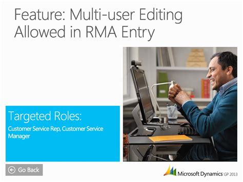 Feature Multi User Editing Allowed In Rma Entry Ppt Download