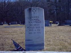 James Daniel Mayfield M Morial Find A Grave