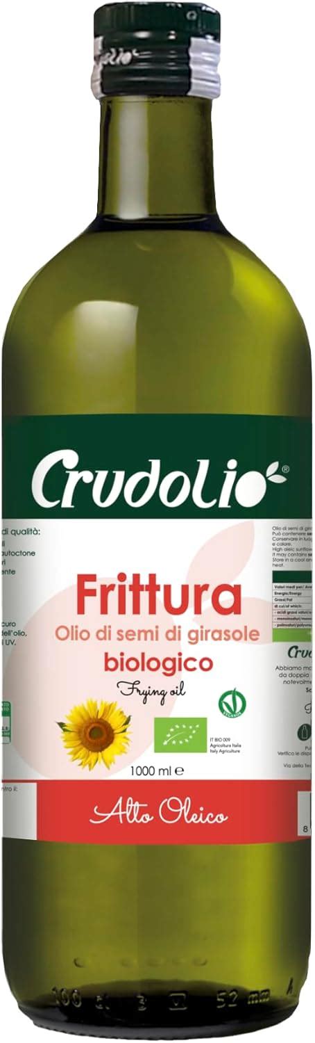 Crudolio Olio Di Semi Di Girasole Alto Oleico BIO Amazon It