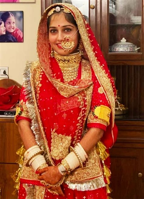 Shivani Rathore Indian Bride Poses Rajasthani Bride Bridal