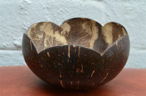 Crafted Coconut Shell Bowl