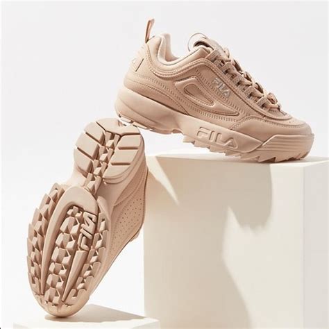 Fila Shoes Fila Disruptor Autumn Sneaker Tan Nude Chunky Poshmark