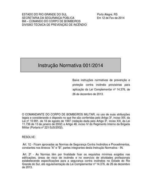 PDF Instrucao Normativa 001 2014 DOKUMEN TIPS