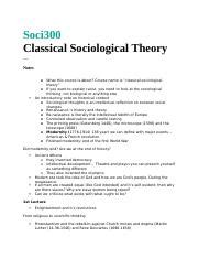 Soci 300 Class 2 Docx Soci 300 Week 3 Modernity Began In Major